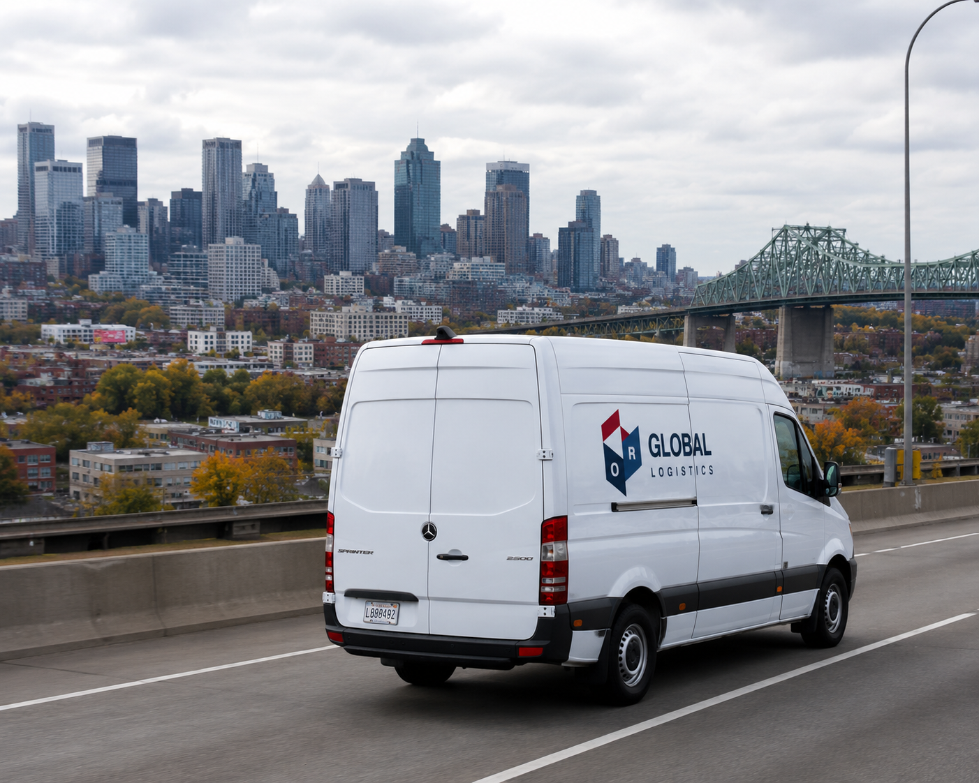 Montreal skyline — Greater Montreal service area