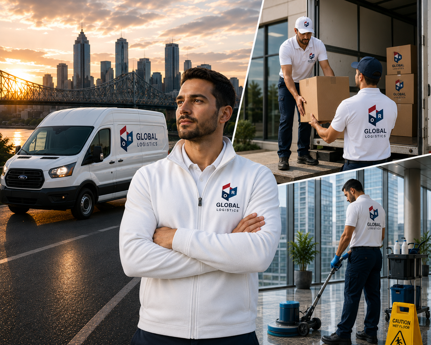 OR Global Logistics crew handling goods